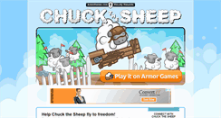 Desktop Screenshot of chuckthesheep.com
